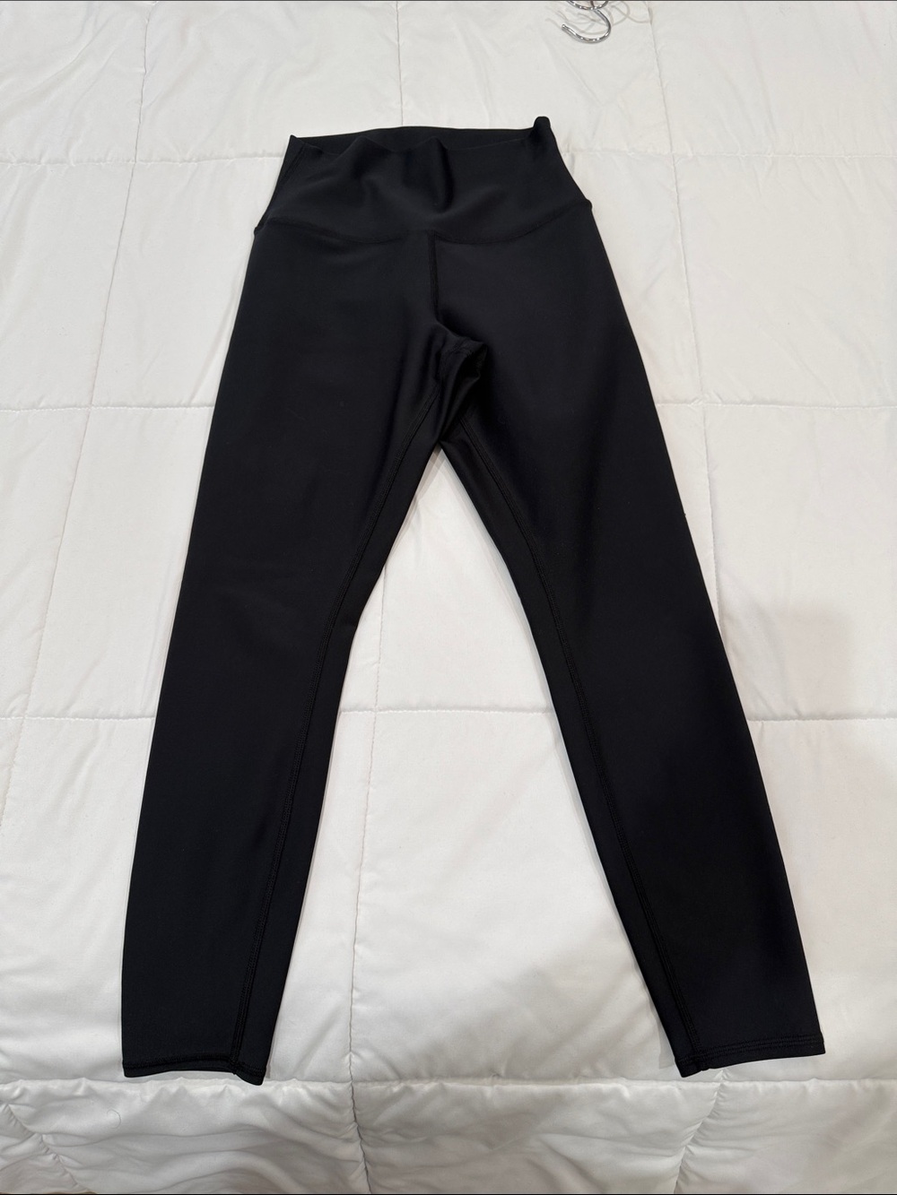ALO Yoga Black Smooth High-Rise Leggings